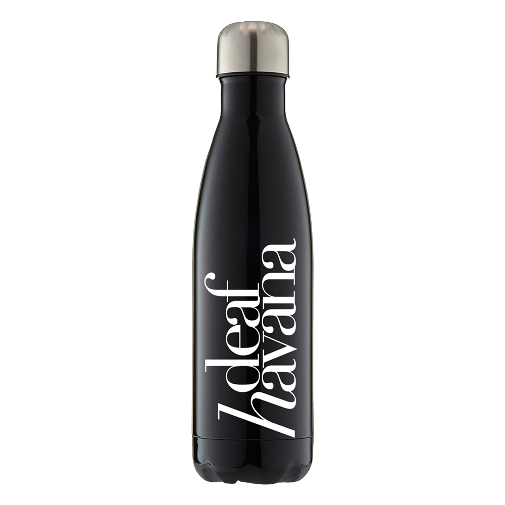 DEAF HAVANA LOGO BOTTLE (BLACK)