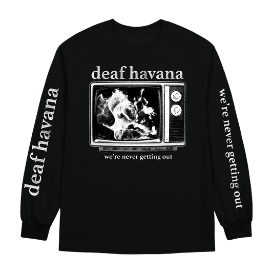 WNGO TV LONGSLEEVE (BLACK)