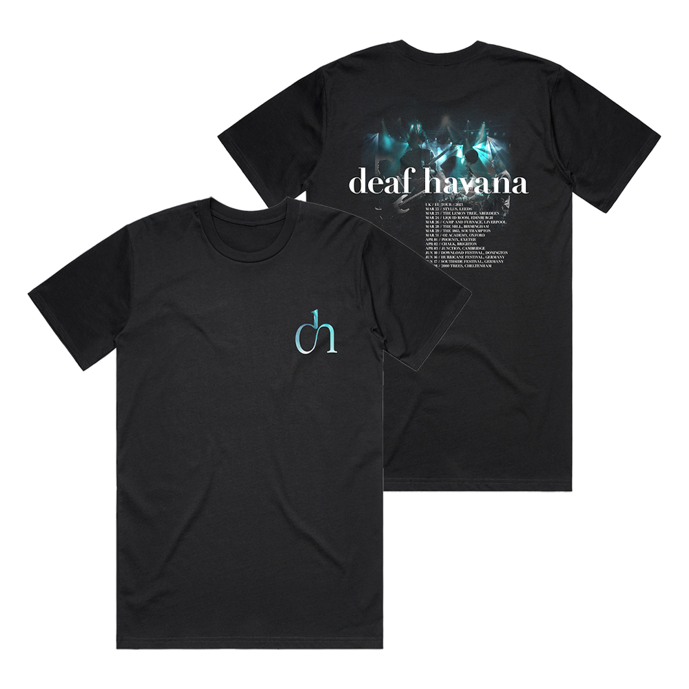 LIVE TOUR MONTAGE T-SHIRT (BLACK)