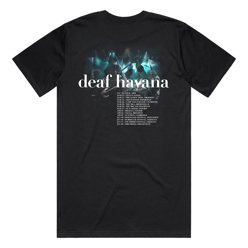 LIVE TOUR MONTAGE T-SHIRT (BLACK)